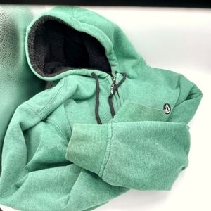 Volcom Hoodie / Men's Large / Emerald Green